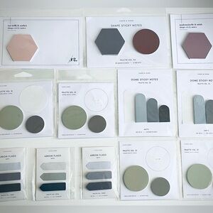 Cloth & Paper Sticky Notes + Page Flags Bundle | Discontinued Colors